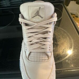 Air Jordan Beige Sneakers ma manier